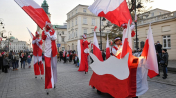 Festiwal Niepodległa na Krakowskim Przedmieściu. Warszawa, 11.11.2021. Fot. PAP/R. Pietruszka