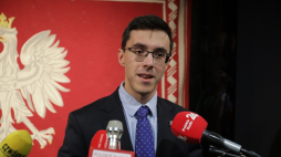 Wojciech Labuda, pełnomocnik prezesa Rady Ministrów ds. ochrony miejsc pamięci. Fot. PAP/A. Zawada