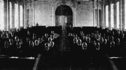 Pierwsze posiedzenie Senatu. 28.11.1922. Źródło: CBN Polona