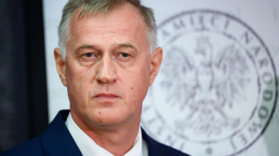 Dyrektor Głównej Komisji Ścigania Zbrodni przeciwko Narodowi Polskiemu, zastępca Prokuratora Generalnego Andrzej Pozorski. Fot. PAP/J. Kaczmarczyk