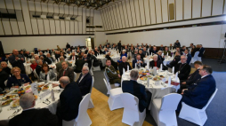 Spotkanie noworoczne z działaczami opozycji antykomunistycznej i osobami represjonowanymi z powodów politycznych. Warszawa, 13.01.2023. Fot. PAP/M. Obara
