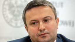 Dyrektor Biura Badań Historycznych IPN dr Sebastian Pilarski. Fot. PAP/G. Michałowski