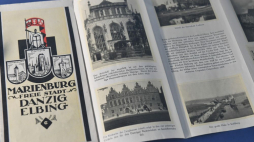 Gdańsk, 24.01.2023. Wystawa „Nowe nabytki Zbiorów Specjalnych” w PAN Bibliotece Gdańskiej. Fot. PAP/A. Warżawa 