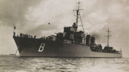 ORP „Burza” w latach trzydziestych. Źródło: Wikipedia Commons