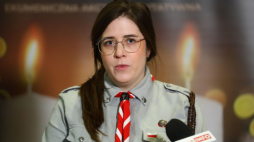 Naczelniczka ZHP hm. Martyna Kowacka. Fot. R. Guz