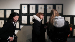 Wystawa "Marcin Jarnuszkiewicz. Moje dni" w Kordegardzie – Galerii Narodowego Centrum Kultury w Warszawie. Fot. PAP/M. Obara