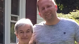 Gina James i Michał Oleszczyk, sierpień 2019 r., autor: Odie Henderson