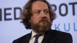 Prezes Telewizji Polskiej Mateusz Matyszkowicz. Fot. PAP/A. Zawada