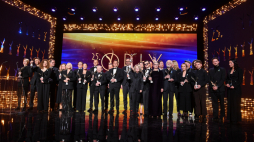 Laureaci 25. Gali Polskich Nagród Filmowych ORŁY 2023 w Teatrze Polskim im. Arnolda Szyfmana w Warszawie. Fot. PAP/R. Pietruszka