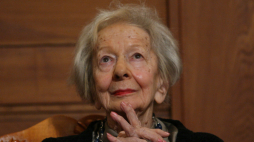 Noblistka, poetka Wisława Szymborska. Fot. PAP/J. Bednarczyk