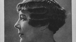 Polska 1933. Zofia Kossak-Szczucka później Zofia Kossak-Szatkowska, polska pisarka. Fot. PAP-Reprodukcja/J. Grelowski 