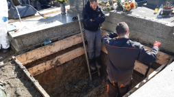 Szczątków dwóch Żołnierzy Wyklętych poszukuje IPN. Fot. M. Szafrański