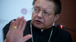 Przewodniczący komitetu Konferencji Episkopatu Polski ds. dialogu z judaizmem, abp Grzegorz Ryś. Fot. PAP/M. Obara