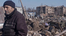 Fot. prom. filmu „Mariupolis 2”, reż. Mantas Kvedaravicius. Źródło: www.twitter.com/againstxgravity