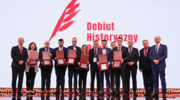Finał konkursu „Najlepszy Debiut Historyczny Roku w zakresie historii najnowszej”. Warszawa 14 kwietnia 2023. Fot. Mikołaj Bujak (IPN)