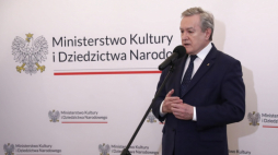 Wicepremier, minister kultury i dziedzictwa narodowego Piotr Gliński. Fot. PAP/T. Gzell
