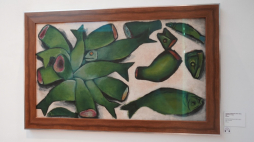 Wystawa czasowa "Wróblewski i po... Sztuka realizmu bezpośredniego" w Galerii Malarstwa Polskiego XIX i XX w. w Muzeum Narodowym w Lublinie. Fot. PAP/K. Zienkiewicz