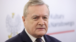 Wicepremier, minister kultury i dziedzictwa narodowego Piotr Gliński. Fot. PAP/L. Szymański