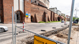 Przebudowa Bulwaru Filadelfijskiego w Toruniu. Fot. PAP/T. Żmijewski