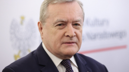 Wicepremier, minister kultury i dziedzictwa narodowego Piotr Gliński. Fot. PAP/L. Szymański