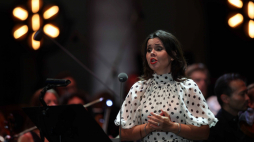 Jedna z gwiazd festiwalu śpiewaczka Aleksandra Kurzak. Fot. PAP/Ł. Gągulski