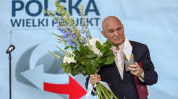 Laureat Nagrody im. Prezydenta RP Lecha Kaczyńskiego dr Janusz Kapusta. Fot. PAP/T. Gzell