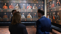 Nowo otwarta ekspozycja stała "Kultura staropolska" na Zamku w Pieskowej Skale – oddziale Zamku Królewskiego na Wawelu. Fot. PAP/Art Service