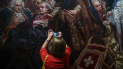 Otwarcie wystawy „Matejko. Malarz i historia” w Muzeum Narodowym w Krakowie. Fot. PAP/Ł. Gągulski