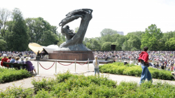 Inauguracja 64. sezonu Koncertów Chopinowskich w Łazienkach Królewskich. Fot. PAP/A. Zawada
