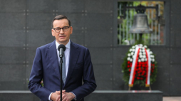 Warszawa, 01.08.2023. Premier RP Mateusz Morawiecki. Fot. PAP/P. Supernak