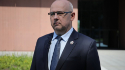 Dyrektor Muzeum Wojska Polskiego Paweł Żurkowski. Fot. PAP/A. Zawada