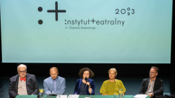 Konferencja prasowa dot. 20-lecia Instytutu Teatralnego im. Zbigniewa Raszewskiego. Źródło: www.instytut-teatralny.pl