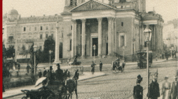 Okładka książki „Było takie miasto… Warszawa na starych zdjęciach i kartach pocztowych z kolekcji Rafała Bielskiego. Tom 1: 1860 – 1905”