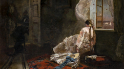 Obraz „Wieczór letni” Józefa Chełmońskiego. Źródło: Muzeum Narodowe w Poznaniu