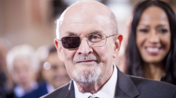 Salman Rushdie. Fot. PAP/EPA