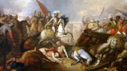 „Bitwa pod Chocimiem (1673)” Franciszka Smuglewicza. Źródło: Wikimedia Commons