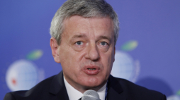 Rektor Przykarpackiego Uniwersytetu Narodowego im. Wasyla Stefanyka w Iwano-Frankowsku Igor Cependa. Fot. PAP/T. Wiktor