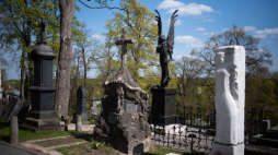 Cmentarz na Rossie w Wilnie. Fot. PAP/V. Doveiko