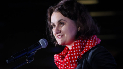 Autorka książki „Dziecko wobec Zagłady. Instytucjonalna opieka nad sierotami w getcie warszawskim” Agnieszka Witkowska-Krych. Fot. PAP/L. Szymański