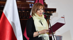 Ambasador RP na Łotwie Monika Michaliszyn. Fot. PAP/A. Lange 