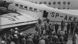 Samolot Junkers Ju-52/3m SP-AKX w czerwcu 1939 r. Źródło: NAC