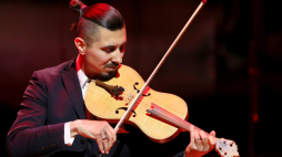 Skrzypek Adam Bałdych. Fot. PAP/Z. Meissner