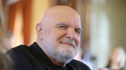 Rysownik Andrzej Mleczko. Fot. PAP/ Ł. Gągulski