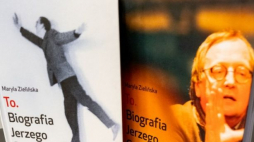 "To. Biografia Jerzego Grzegorzewskiego" autorstwa Maryli Zielińskiej ukazała się nakładem Teatru Narodowego w Warszawie