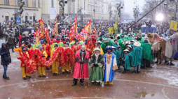 Orszak Trzech Króli w Warszawie. Warszawa, 06.01.2024. Fot. PAP/R. Guz