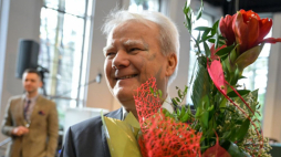 Dyrygent Wojciech Rajski podczas uroczystości przyznania mu honorowego obywatelstwa miasta Sopotu. Fot. PAP/A. Warżawa