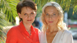 Olga i Natalii Pasiecznik. Fot. Stowarzyszenie Polaków i ich Przyjaciół na Słowacji.