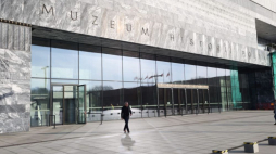 Minister kultury Bartłomiej Sienkiewicz odwiedził Muzeum Historii Polski. Fot. Danuta Matloch / MKiDN
