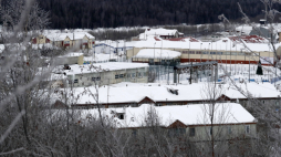 Widok kolonii poprawczej numer trzy w której zmarł Nawalny. PAP/EPA/A. Maltsev