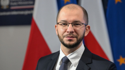 Warszawa, 13.03.2024. Nowo mianowany p.o. dyrektor Narodowego Instytut Wolności – Centrum Rozwoju Społeczeństwa Obywatelskiego Michał Braun. Fot. PAP/R. Pietruszka